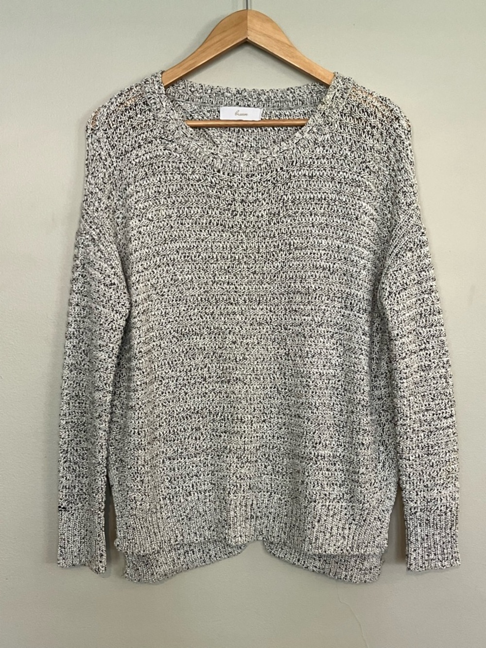 Braeve Open Back Sweater